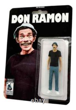 El Chavo & Don Ramon Custom Fan Art Tribute 2 Figures Set Roberto Gómez Bolaños