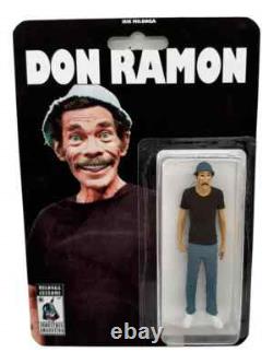 El Chavo & Don Ramon Custom Fan Art Tribute 2 Figures Set Roberto Gómez Bolaños