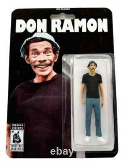 El Chavo & Don Ramon Custom Fan Art Tribute 2 Figures Set Roberto Gómez Bolaños