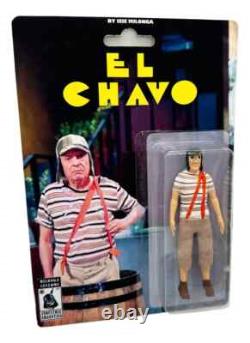 El Chavo & Don Ramon Custom Fan Art Tribute 2 Figures Set Roberto Gómez Bolaños
