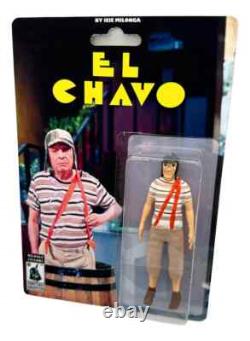 El Chavo & Don Ramon Custom Fan Art Tribute 2 Figures Set Roberto Gómez Bolaños