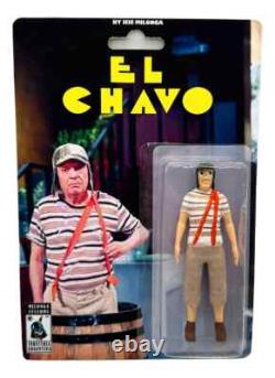 El Chavo & Don Ramon Custom Fan Art Tribute 2 Figures Set Roberto Gómez Bolaños