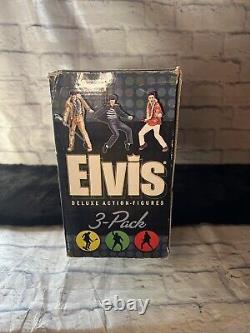 Elvis Deluxe Action Figure 3 Pack 1956 1957 1961 New Presley