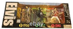 Elvis Presley Deluxe Action Figures 3-Pack 1956, 1957, 1961 by McFarlane Toys