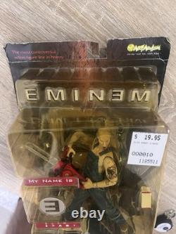 Eminem My Name Is Slim Shady Art Asylum Psycho Toyz BIG 2001 Figure- Unopened