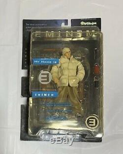 Eminem My Name is SLIM SHADY action figure 3 set Art Asylum 2001 Doll New
