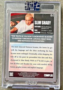 Eminem Slim Shady Limited Edition Shady Con Action Figure w / 4 Complex Cards
