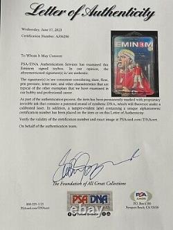 Eminem Slim Shady Signed Autographed 6 Limited Edition Action Figure PSA/DNA