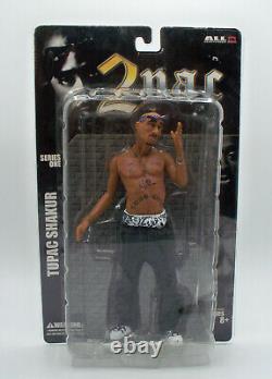 Eminem & Tupac Shakur Action Figure Set Of 3 Art Asylum 2001 Rare! Lqqk