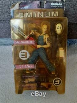 Eminem action figure Art Asylum 2001 SLIM SHADY Unused
