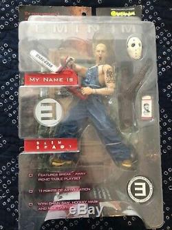 Eminem action figure set Art Asylum 2001 SLIM SHADY Unused