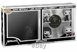 Exclusive Pop Albums Deluxe B & W Metallica 3.75 Pop Vinyl Figure Funko 18