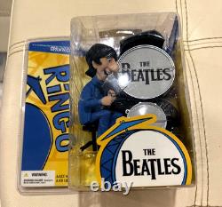 Factory Sealed 2004 McFarlane RINGO STARR BEATLES Cartoon Series Figure New