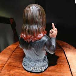 Fanart Figure Ozzy Osbourne airbrush painted 9.8 inch bust