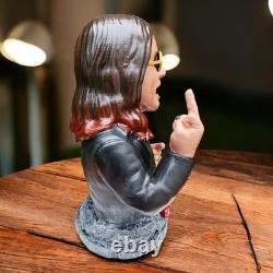 Fanart Figure Ozzy Osbourne airbrush painted 9.8 inch bust