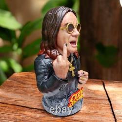 Fanart Figure Ozzy Osbourne airbrush painted 9.8 inch bust