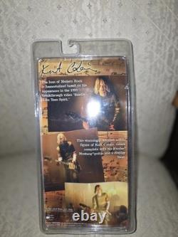 Fender Kurt Cobain Action Figure 2006 with Mustang Guitar & Display Base