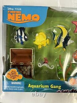 Finding Nemo Aquarium Gang Gift Pack NIB Playsets Disney/Pixar 2002 Rare HTF Toy