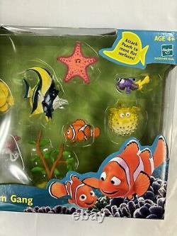 Finding Nemo Aquarium Gang Gift Pack NIB Playsets Disney/Pixar 2002 Rare HTF Toy