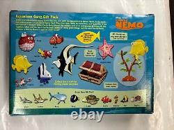 Finding Nemo Aquarium Gang Gift Pack NIB Playsets Disney/Pixar 2002 Rare HTF Toy