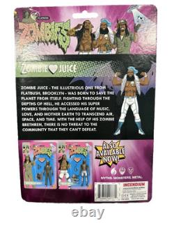 Flatbush Zombies Incendium Figures, Lot Of 3 (Meech, Juice, and Erick) RARE