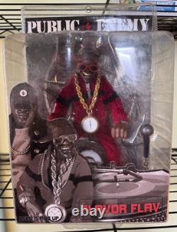 Flavor Flav Action Figure Statue Figurine Mezco Public Enemy Hip Hop Free Ship
