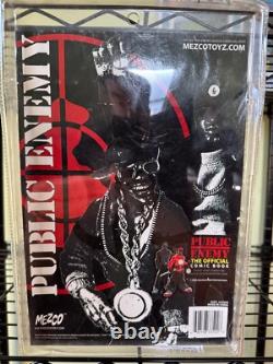 Flavor Flav Action Figure Statue Figurine Mezco Public Enemy Hip Hop Free Ship