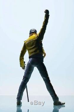 Freddie Mercury Live at Wembley Stadium Bandai Music Action Figure Original New