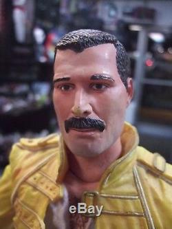 Freddie Mercury Queen LOOSE 18 inches Action Figure with Sound by NECA