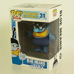 Funko POP! Rocks The Beatles Figure BLUE MEANIE #31 NON-MINT BOX