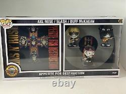 Funko Pop! Albums Deluxe Guns N' Roses Appetite For Destruction IN HAND NEW 3pak
