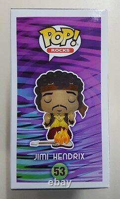 Funko Pop! Jimi Hendrix Monterey #53 Exclusive 3.75 Vinyl Figure New & Sealed