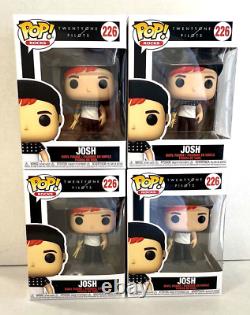 Funko Pop! Rocks 21 Pilots Stressed Out Josh #226 Lot of 4 Vinyl Figure NIB
