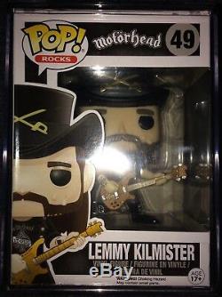 Funko Pop Rocks! Lemmy Kilmister Out To Lunch ERROR Very Rare NM withprotector