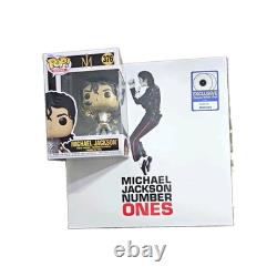 Funko Pop! Rocks Michael Jackson #376 & #1s Walmart Exclusive Opaque White