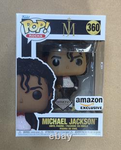 Funko Pop! Rocks Michael Jackson Diamond Collection Exclusive Billie Jean #360