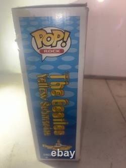 Funko Pop! Rocks The Beatles Yellow Submarine Collector Set RARE 2012 Box Damage