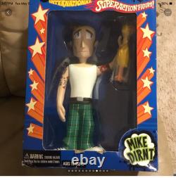 GREEN DAY 3 SUPER ACTION FIGURES BILLIE JOE, TRE COOL, MIKE DIRNT Free Magnet Bu