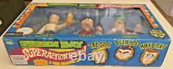 GREEN DAY International SuperAction Figure Set of 3 New Old Stock In Box