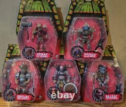 GWAR 5 Action Figure Set COMPLETE all 6 Figures