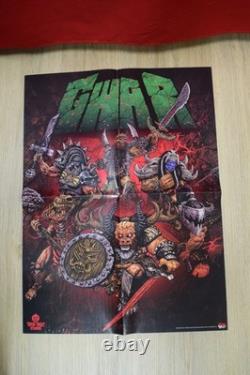 GWAR Complete 5 Action Figure Set withSpew Tank & Poster Trick or Treat Studios