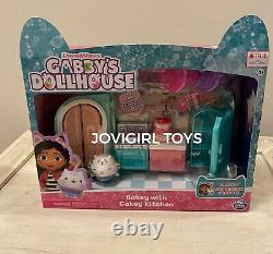 Gabby's Dollhouse Set Of 4 -DJ Catnip Music Room, Kitchen, Bedroom, & Bathroom