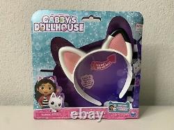 Gabbys Dollhouse Musical Cat Ears, Kitchen, Bedroom, & Bathroom SET OF 4