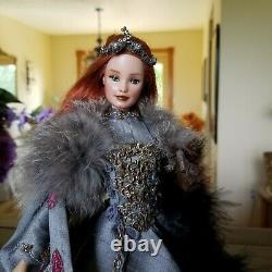 Game of Thrones Sansa Doll OOAK Portrait Music Box Art Repaint Inspired Barbie