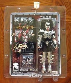 Gene Simmons Signed KISS Action Figure MONSTER JSA Certified AUTO THE DEMON