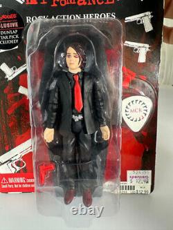 Gerard Way 2005 My Chemical Romance Rock Action Figure With Coffin And Gun NIB