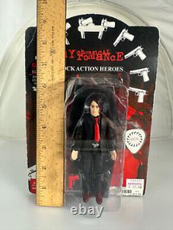 Gerard Way 2005 My Chemical Romance Rock Action Figure With Coffin And Gun NIB