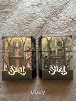 Ghost Super 7 Papa Emeritus I And II Action Figures