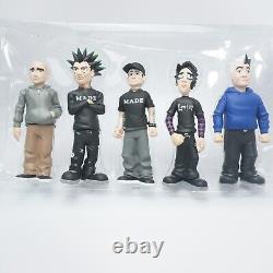 Good Charlotte 5 Figures Set Funko Style Figures SEG American Rock Band 2004