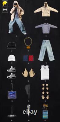 Goon Original 1/6 Scale Trendy Rap god Eminem Set Suit 8 Mile Suit Action Figure